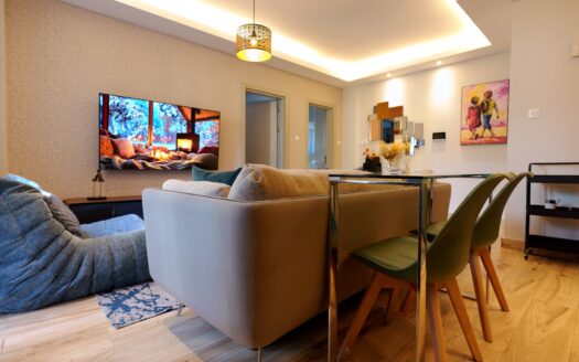 Furnished Apartment in Kileleshwa – 3 Bedroom + Office with Balcony